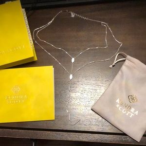 Kendra Scott Silver Necklace
